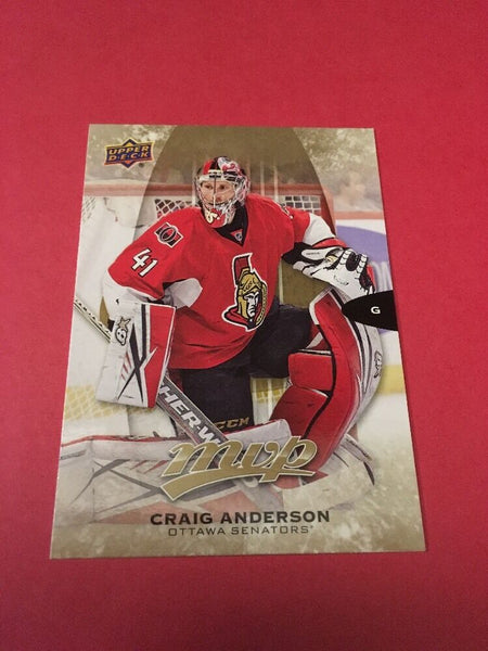 Craig Anderson Senators 2016-2017 Upper Deck MVP #103