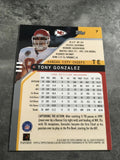 Tony Gonzalez Chiefs 2000 Topps Stadium Club #7