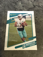 Tua Tagovailoa Dolphins 2021 Panini Donruss #61A