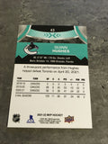 Quinn Hughes Canucks 2021-22 Upper Deck MVP #43