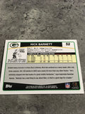 Nick Barnett Packers 2006 Topps #52