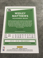 Wesley Matthews Bucks 2020-2021 Donruss #119