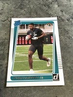 Tyson Campbell Jaguars 2021 Panini Donruss Rated Rookie #347