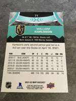 William Karlsson Golden Knights 2021-22 Upper Deck MVP #71