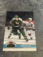 Brian Glynn North Stars 1991-92 Topps Stadium Club #388