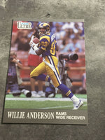 Willie Anderson Rams 1991 Fleer Ultra #181