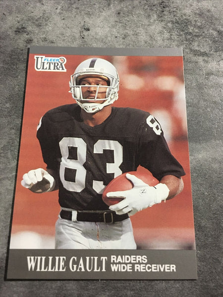 Willie Gault Raiders 1991 Fleer Ultra #79