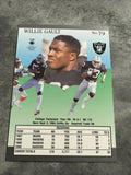 Willie Gault Raiders 1991 Fleer Ultra #79