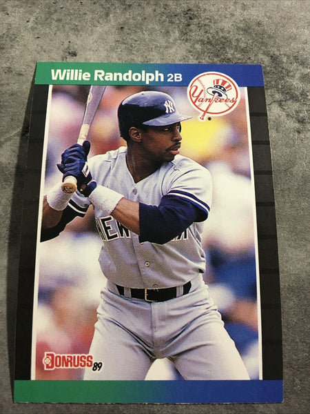 Willie Randolph Yankees 1989 Donruss #395