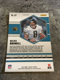 Mark Brunell Jaguars 2021 Panini Mosaic Reactive Yellow Prizm #97