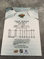 Zach Parise Wild 2019-2020 Upper Deck MVP #93