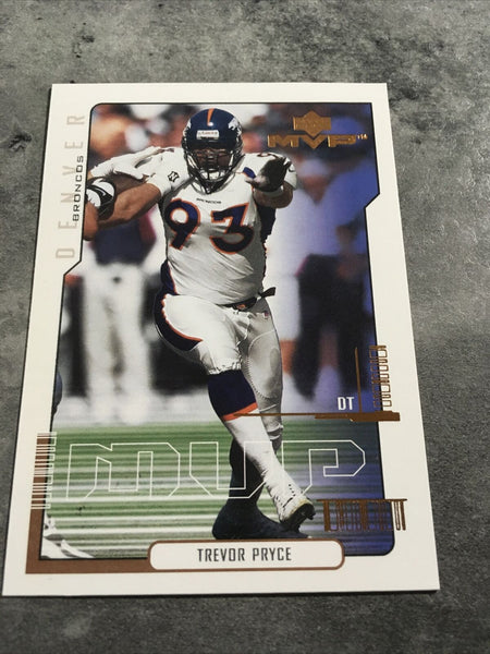 Trevor Pryce Broncos 2000 Upper Deck MVP #55