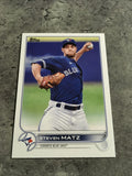 Steven Matz Blue Jays 2022 Topps #276