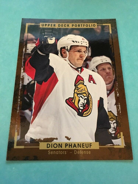 Dion Phaneuf Senators 2015-2016 Upper Deck Portifolio #55