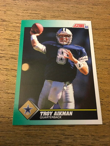 Troy Aikman Cowboys 1991 Score #225