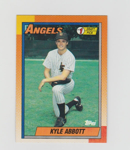 Kyle Abbott Angels 1990 Topps #444