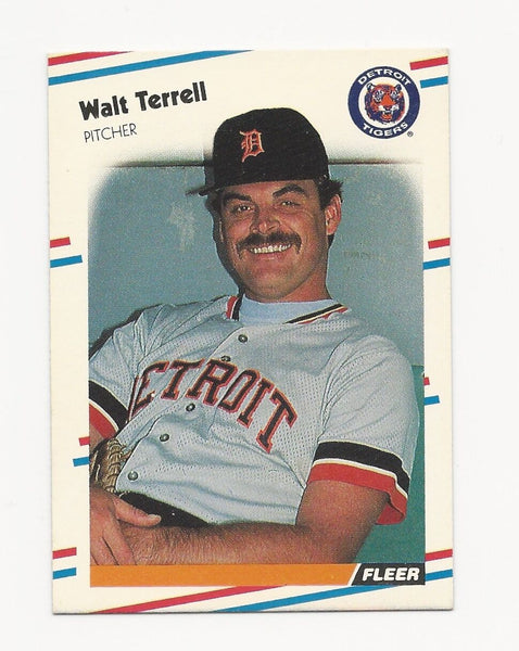 Walt Terrell Tigers 1988 Fleer #72
