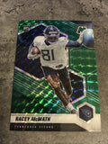 Racey McMath Titans 2021 Panini Mosaic Green Prizm Rookie #392