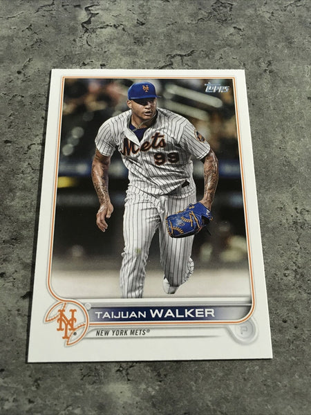 Taijuan Walker Mets 2022 Topps #312