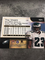 Troy Vincent Eagles 2000 Skybox #101