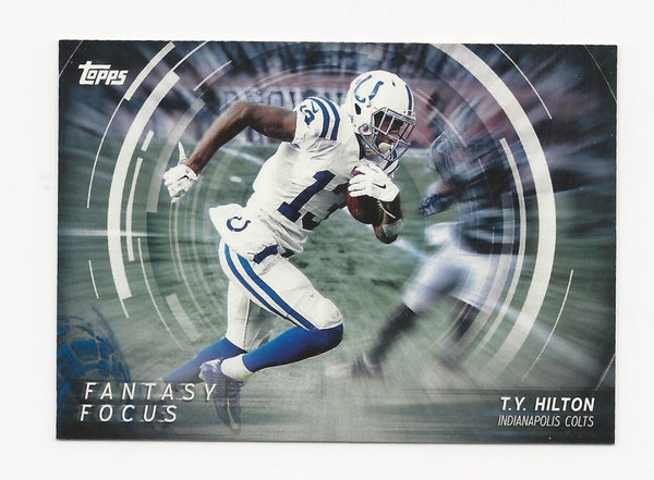 T.Y. Hilton Colts 2015 Topps Fantasy Focus #FF-TH