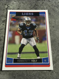Terrence Holt Lions 2006 Topps #92