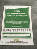 Juan Hernangomez Timberwolves 2020-2021 Donruss #160