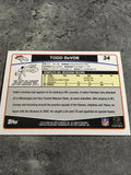 Todd DeVoe Broncos 2006 Topps #34
