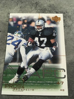 Tyrone Wheatley Raiders 2000 Upper Deck Pros & Prospects #60