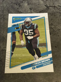 Derrick Brown Panthers 2021 Panini Donruss #43