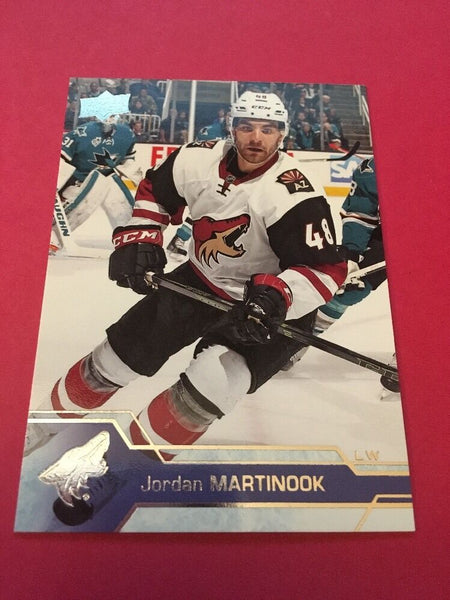 Jordan Martinook Coyotes 2016-2017 Upper Deck #10