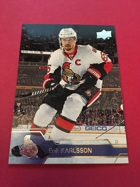 Erik Karlsson Senators 2016-2017 Upper Deck #133