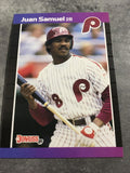 Juan Samuel Phillies 1989 Donruss #76