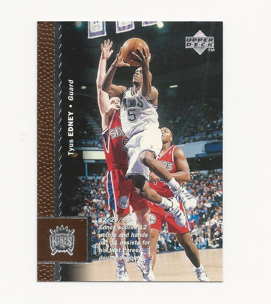 Tyrus Edney Kings 1996-1997 Upper Deck #104