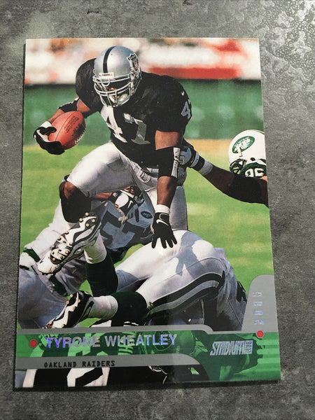 Tyrone Wheatley Raiders 2000 Topps Stadium Club #48