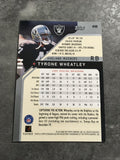 Tyrone Wheatley Raiders 2000 Topps Stadium Club #48