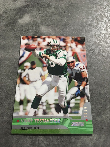 Vinny Testaverde Jets 2000 Topps Stadium Club #63