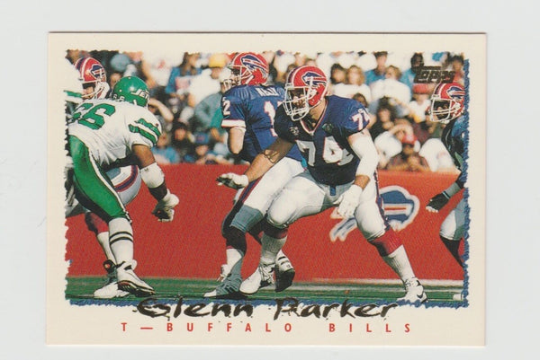 Glenn Parker Bills 1995 Topps #77
