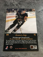 Jaromir Jagr Penguins 1991-92 Pro Set Platinum #92