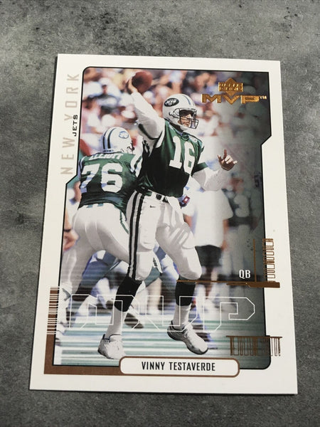 Vinny Testaverde Jets 2000 Upper Deck MVP #117