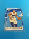 Mason Jones 76ers 2020-21 Panini Clearly Donruss Rated Rookie #66