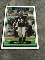 Trent Cole Eagles 2006 Topps #20