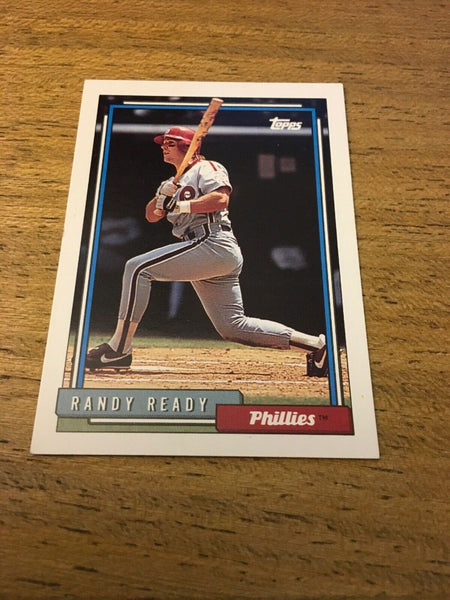 Randy Ready Phillies 1992 Topps #63