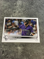 Trevor Story Rockies 2022 Topps #260