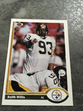 Keith Willis Steelers 1991 Upper Deck #413