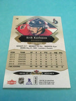 Erik Karlsson Senators 2016-2017 Fleer Showcase #78