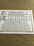 Jason Pruitt Royals 1992 Topps Rookie #246