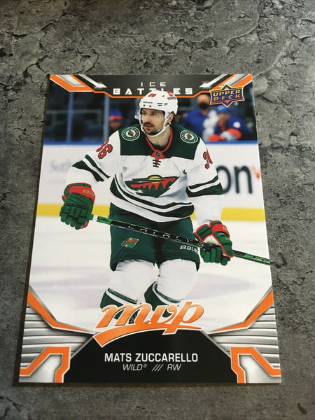 Mats Zuccarello Wild 2022-23 Upper Deck MVP Ice Battles #162