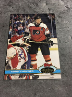 Terry Carkner Flyers 1991-92 Topps Stadium Club #219