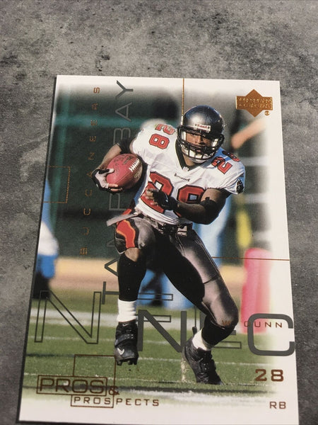 Warrick Dunn Buccaneers 2000 Upper Deck Pros & Prospects #76